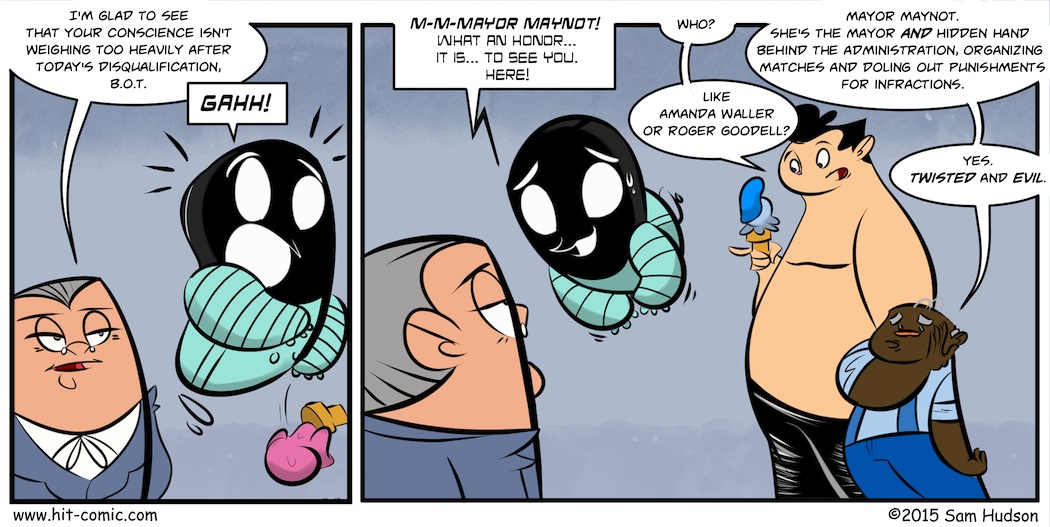 A Visit From The Mayor