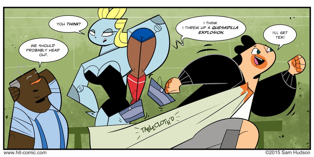 A Comic Where Jack Makes A Mess