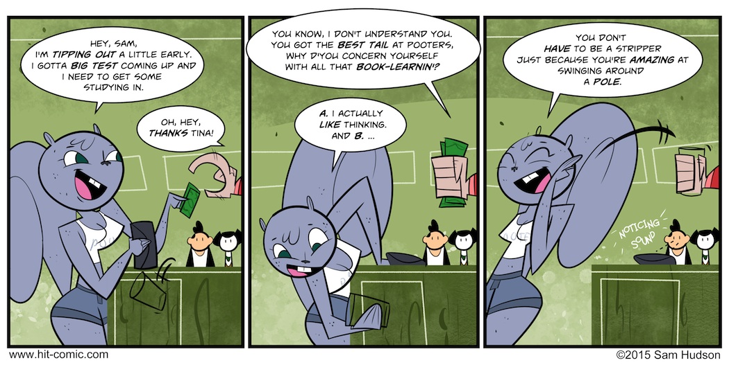 A Comic Where A Squirrel Thinks For Herself