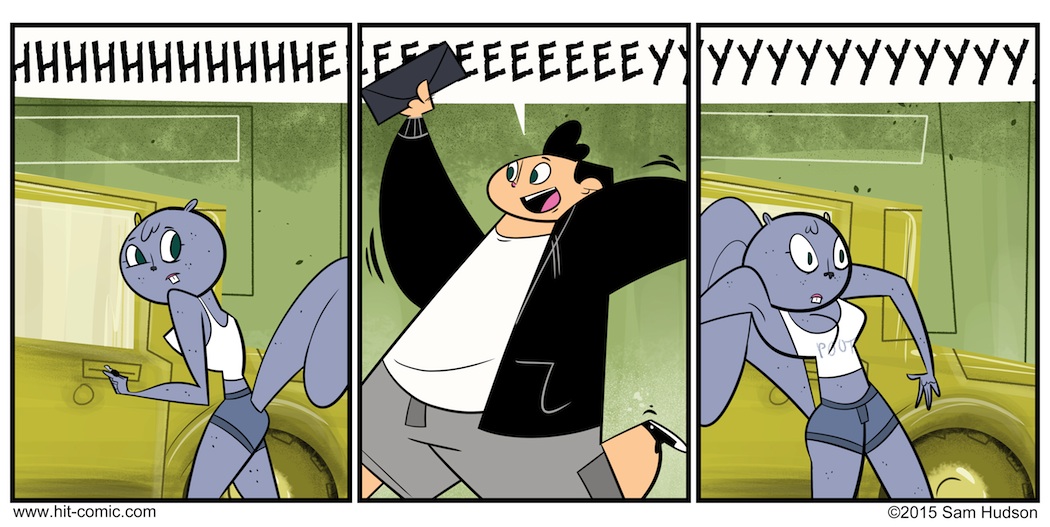 A Comic With Only One Word