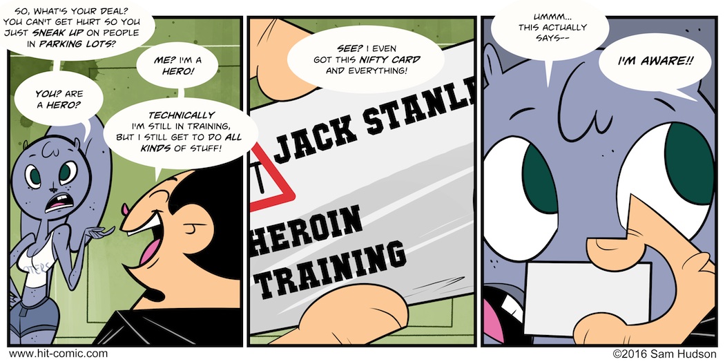 A Comic With A Recycled Joke