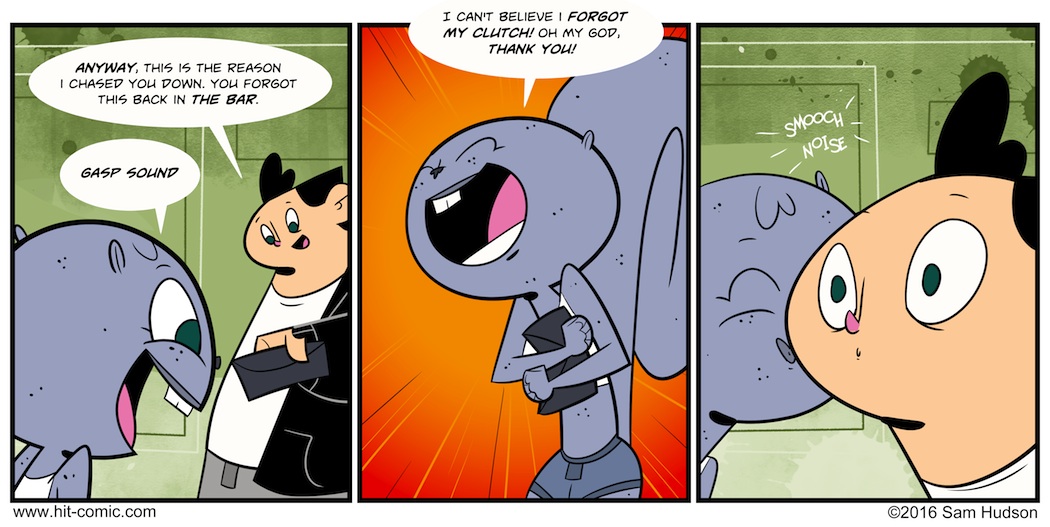 A Comic With Excitement