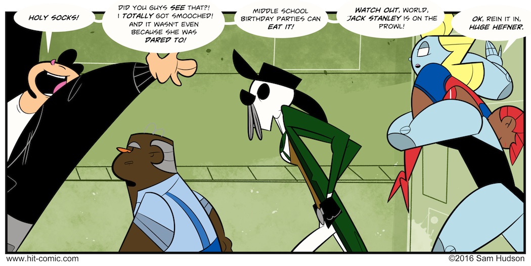 A Comic With Bravado