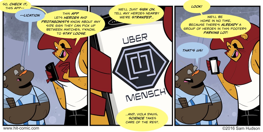 A Comic About “Apps” 2: The Uber-ing