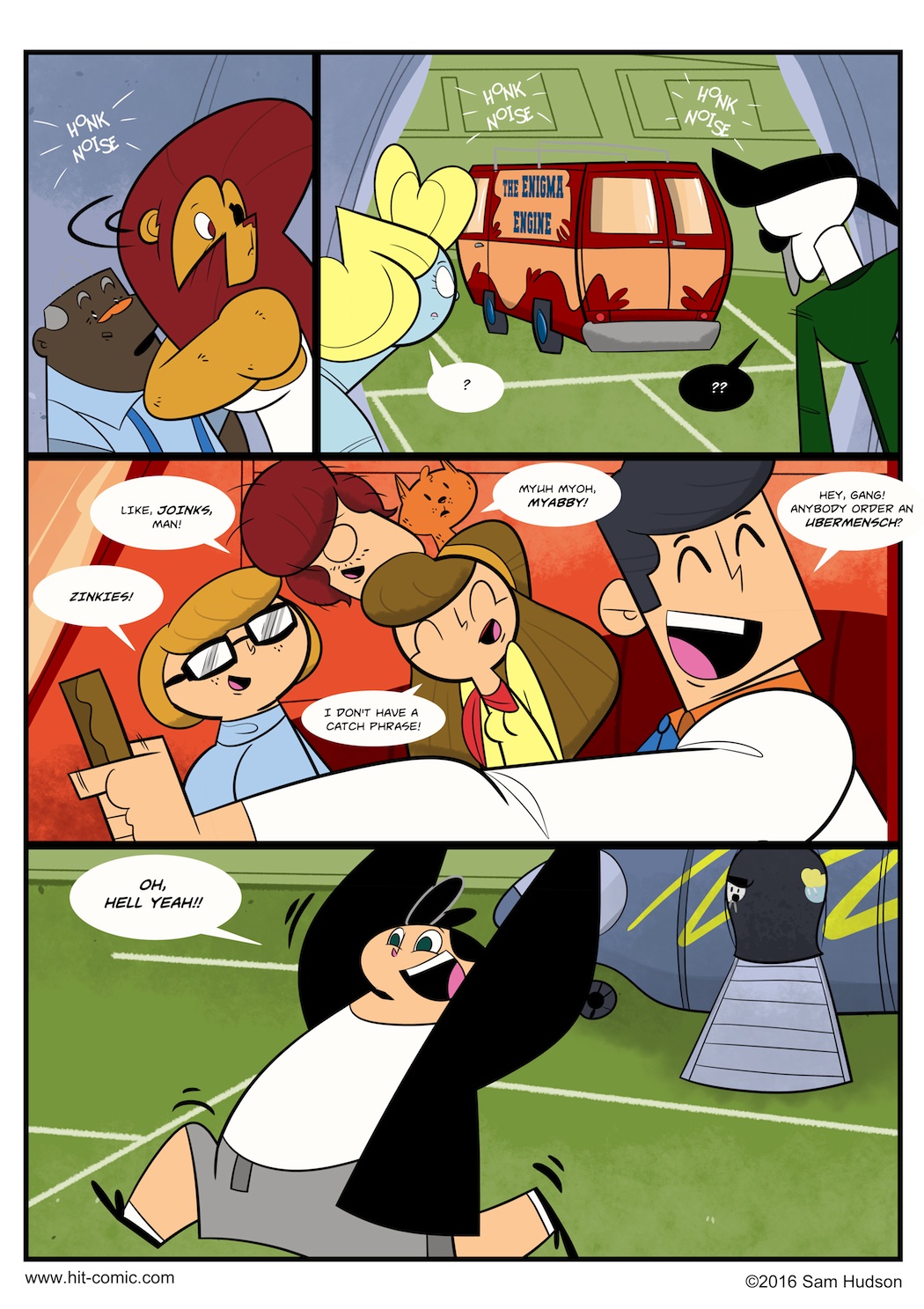 A Comic With Interloping Children