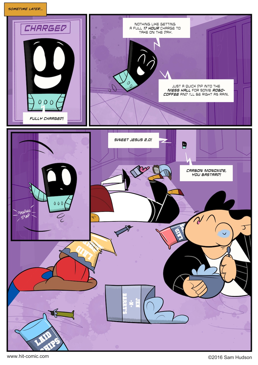 A Comic About Passing Out