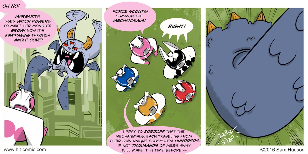 A Comic About Power Rangers
