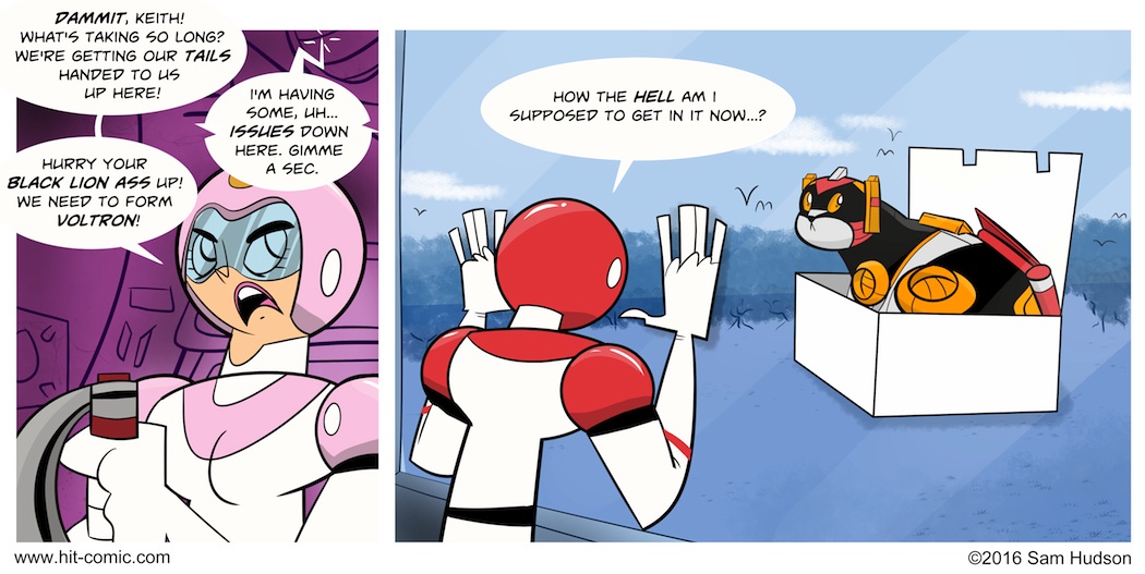 A Comic About Voltron