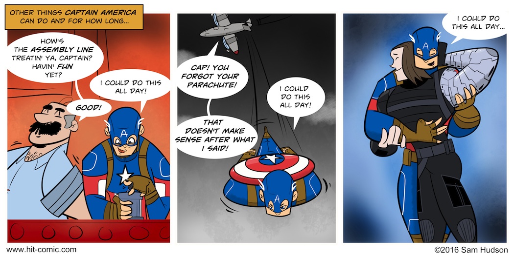 A Comic About Captain America: Civil War