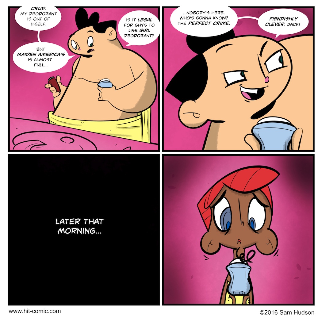 A Comic About Deodorant