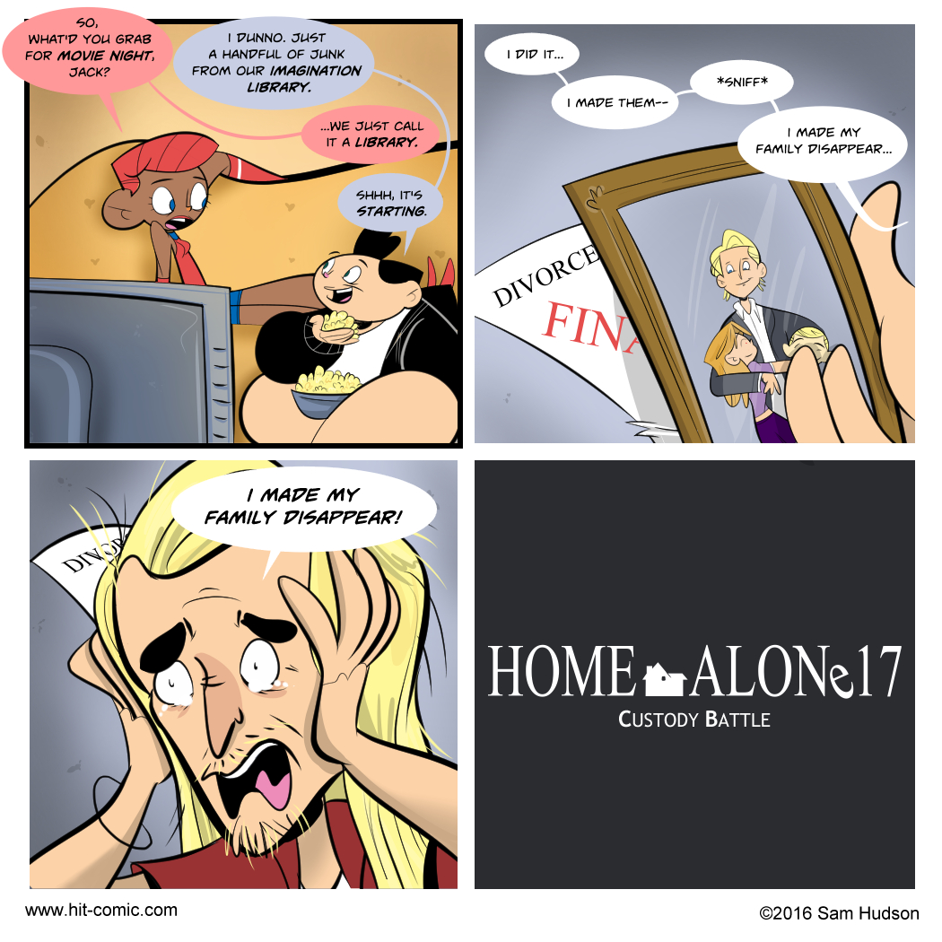 A Comic About Movie Night