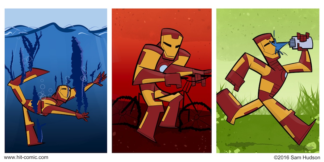 A Comic About Iron Man