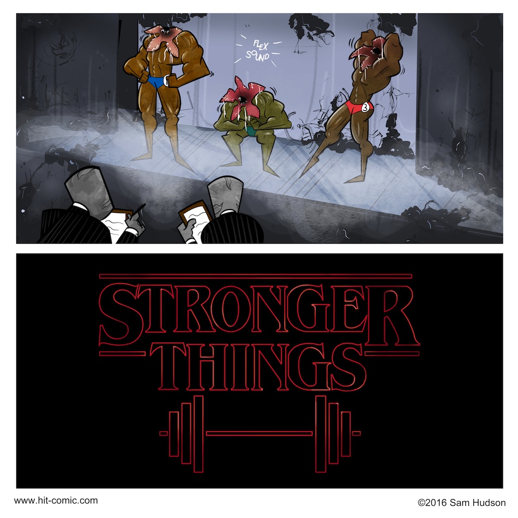 A Comic About Stranger Things