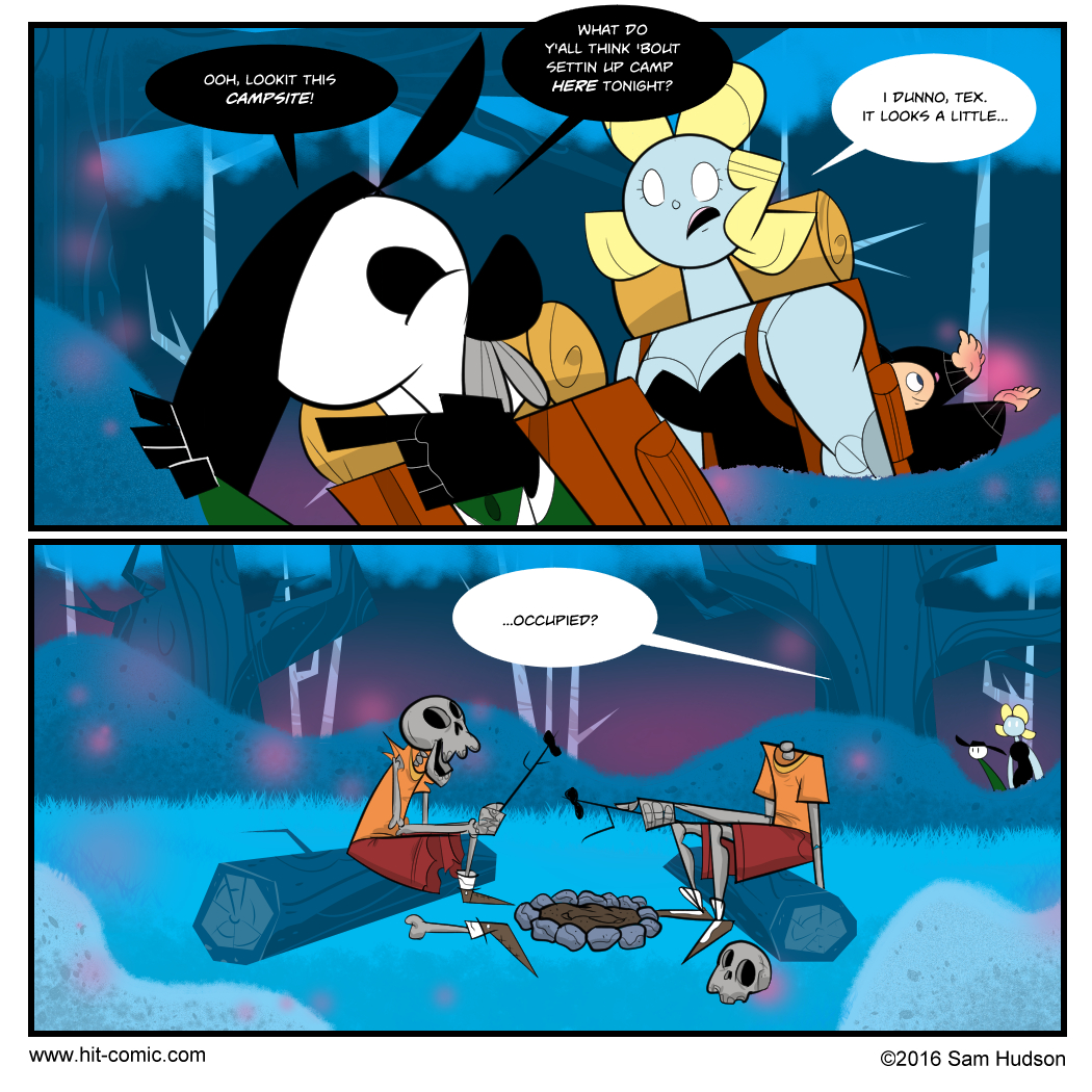 A Comic About Campsites