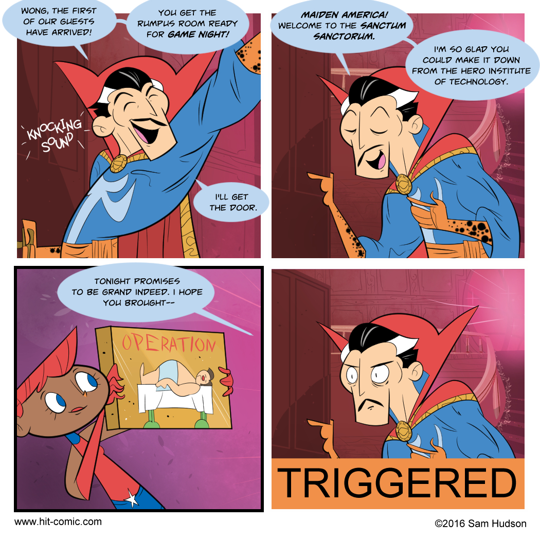 A Comic About Doctor Strange