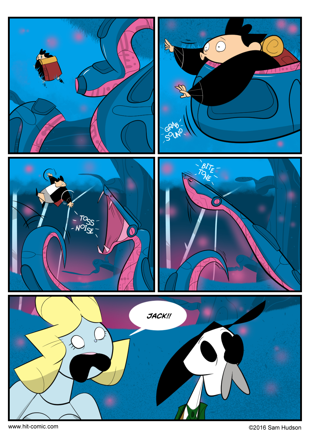 A Comic About A Snake Bite