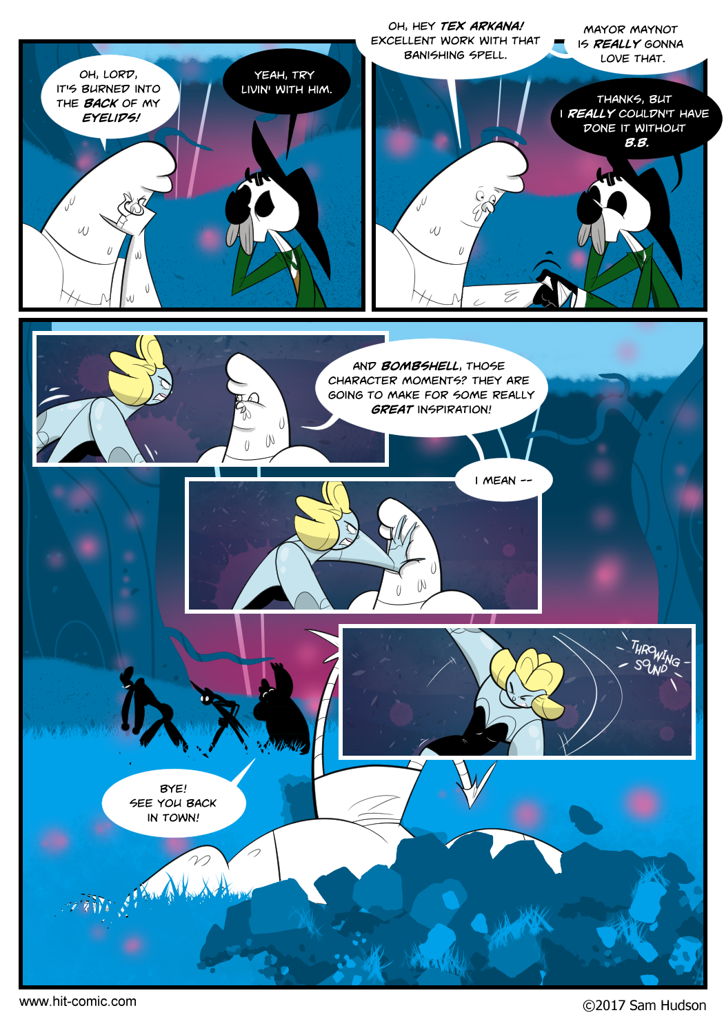 A Comic At The End