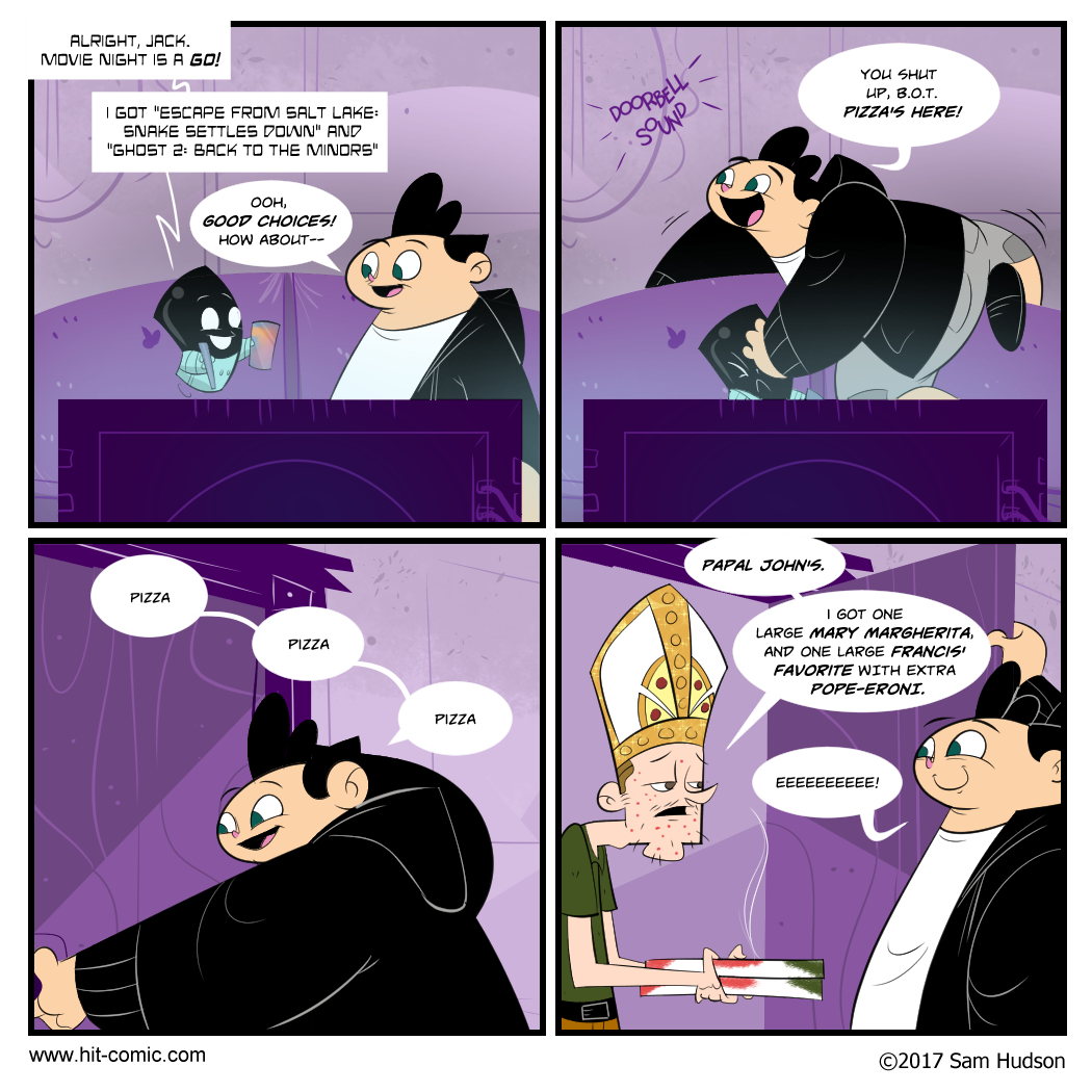A Comic About Movie Night 2