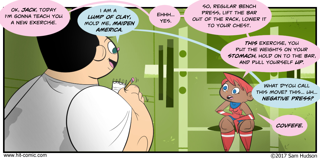 A Comic About A New Exercise
