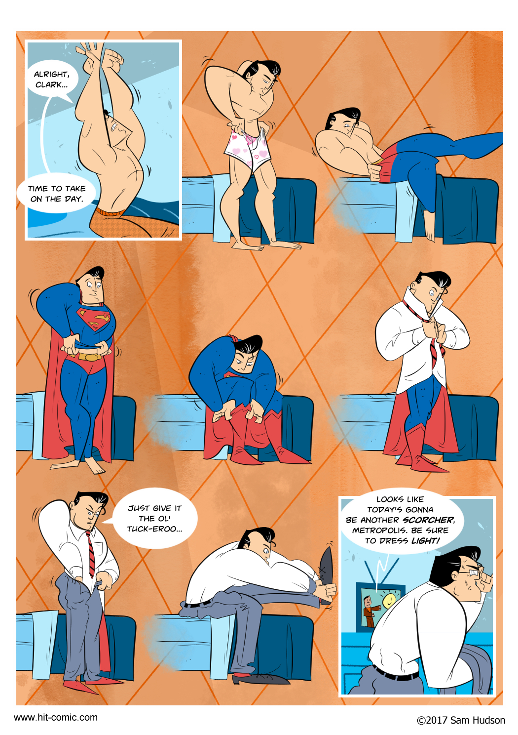 Another Comic About Superman’s Clothes