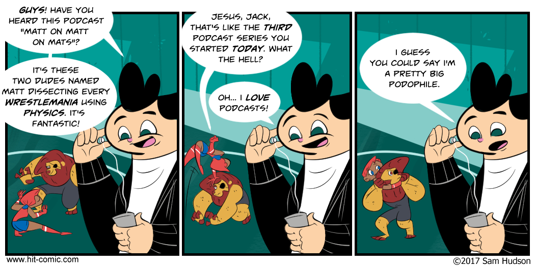 A Comic About Podcasts