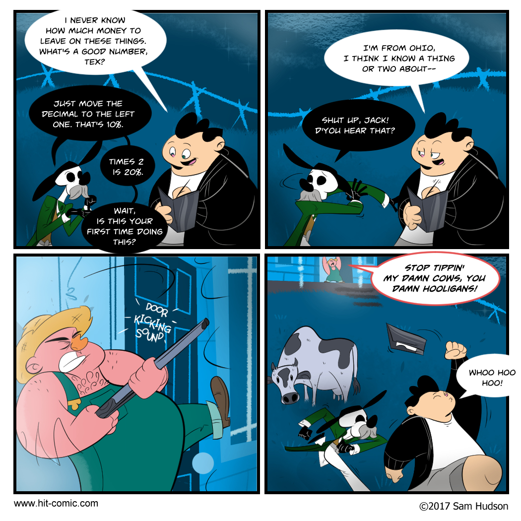 A Comic About Tipping