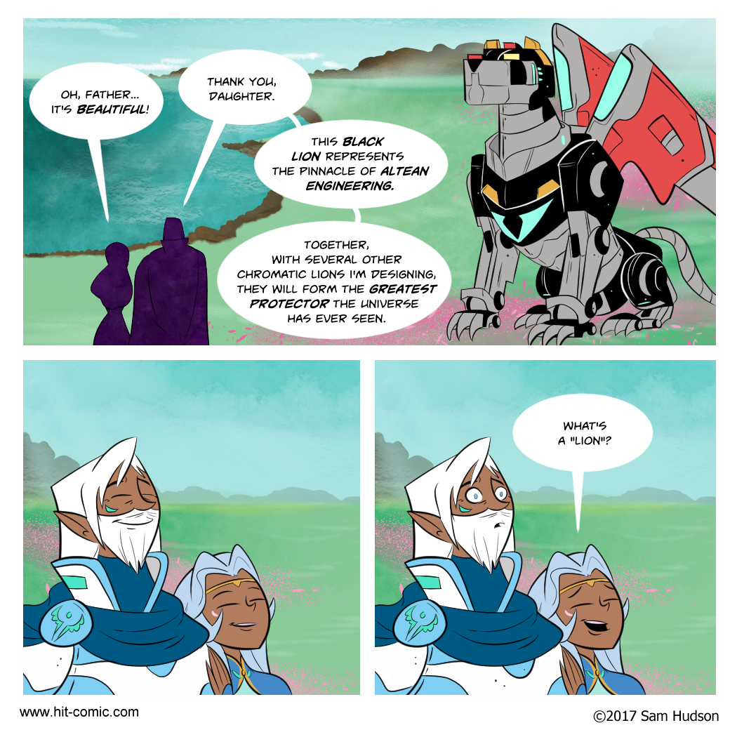 Still More Comics About Voltron