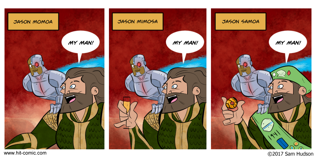 A Comic About Jason Momoa