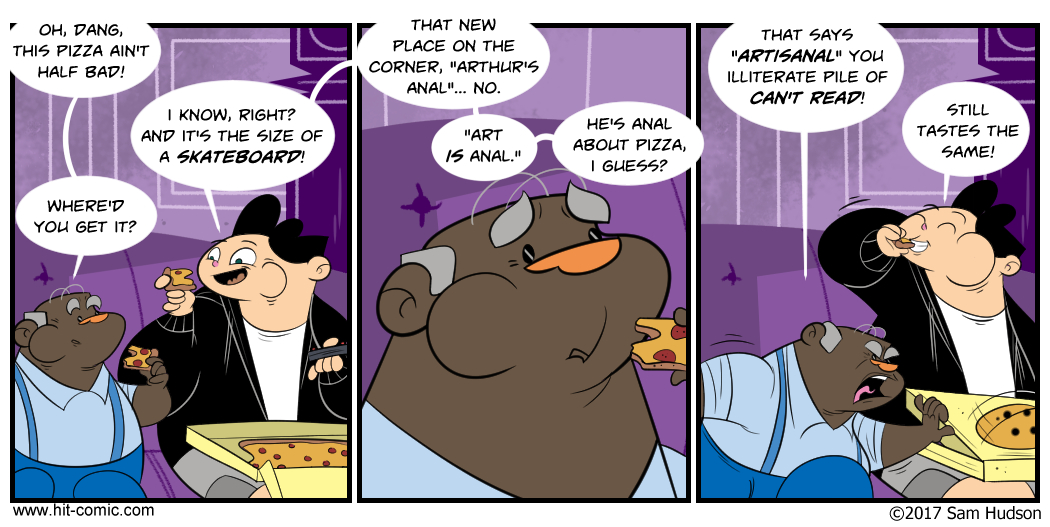 A Comic About Pizza