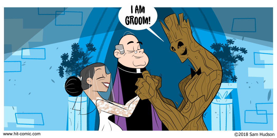 A Comic With A Wedding