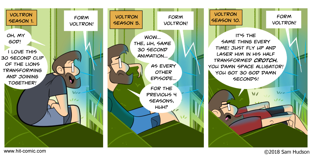 Evolution Of A Voltron Watcher